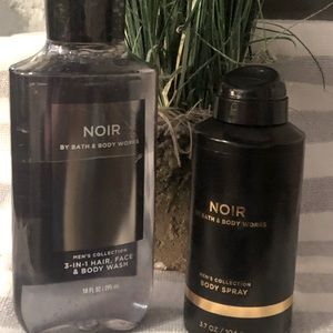 Men’s Collection from Bath and Body Works— NOIR